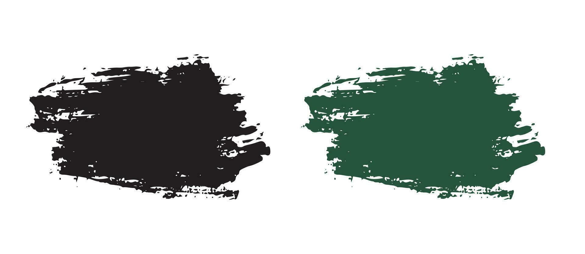 Abstract ink brush illustration background vector