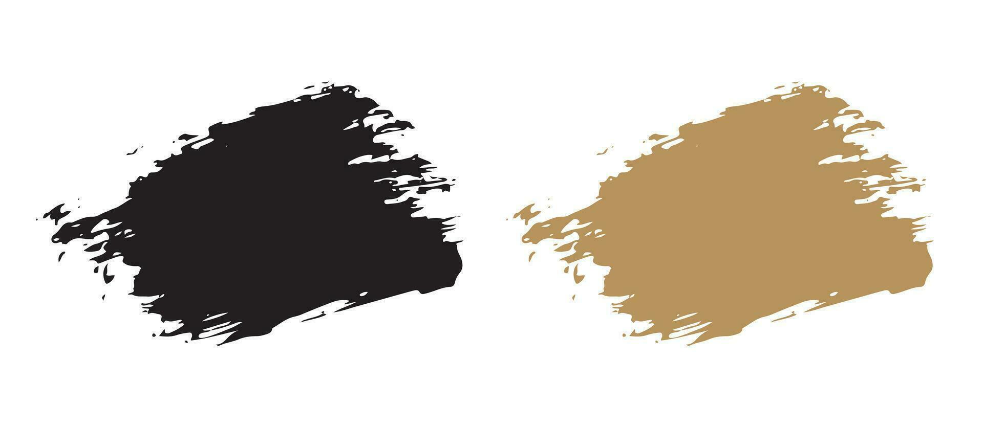 Abstract ink art brush texture background vector