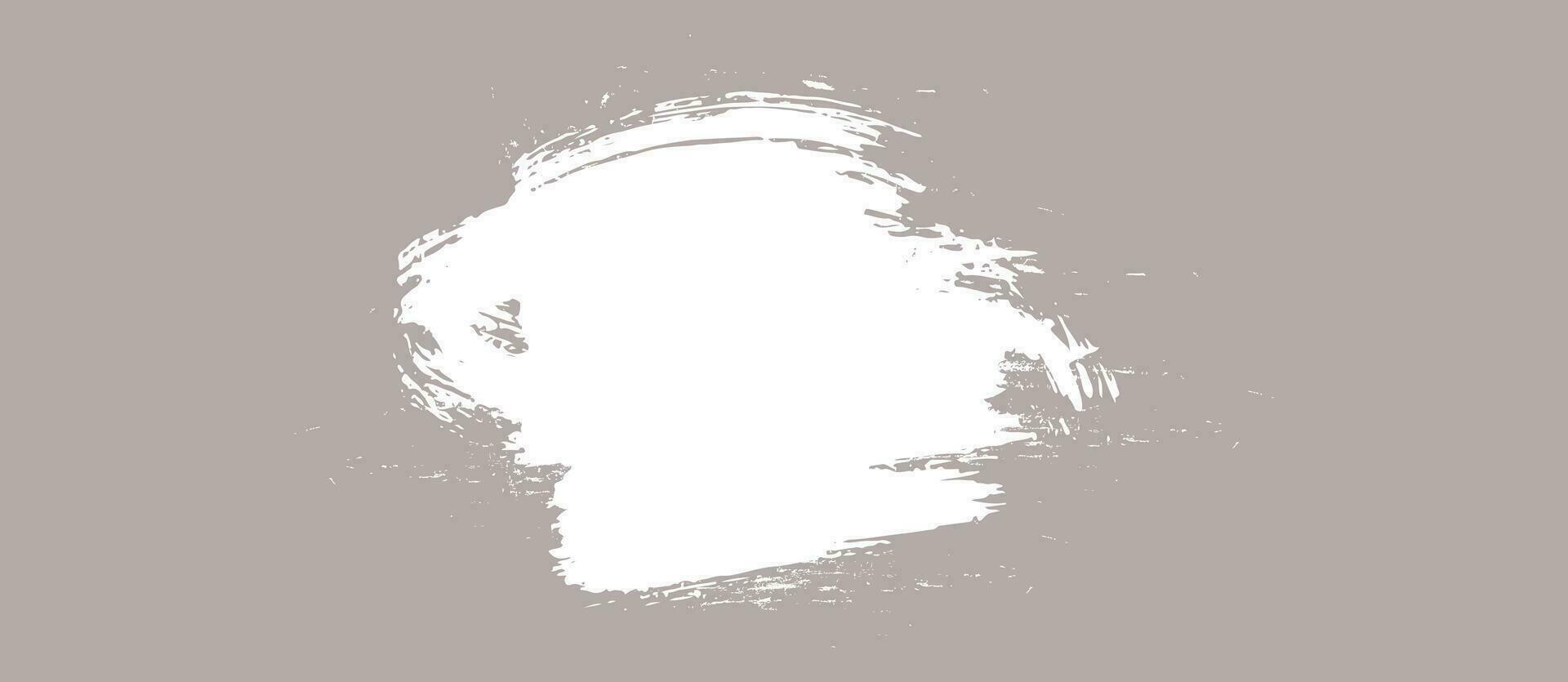 Vector texture paint ink brush stroke