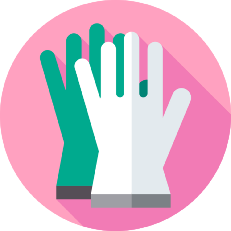 rubber gloves icon design png