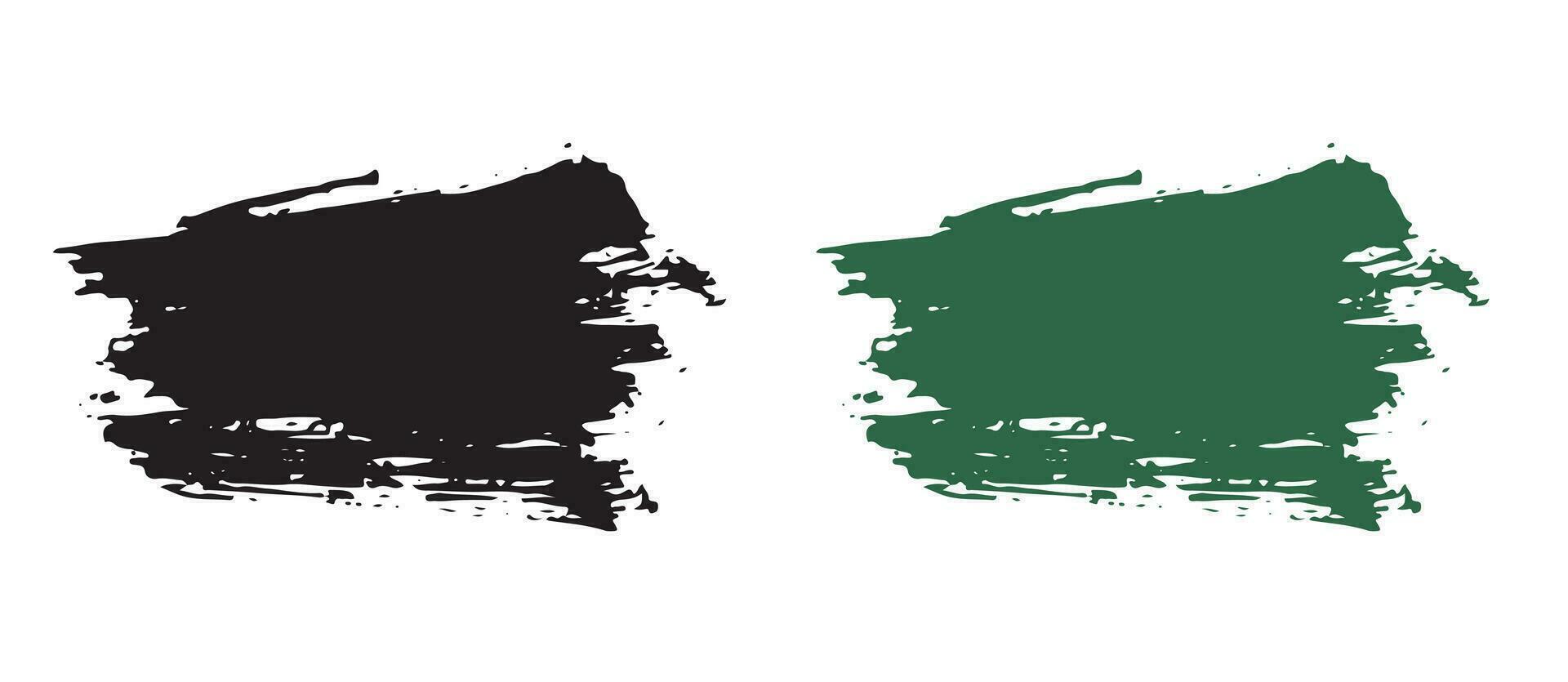 Paint grunge brush stroke design vector