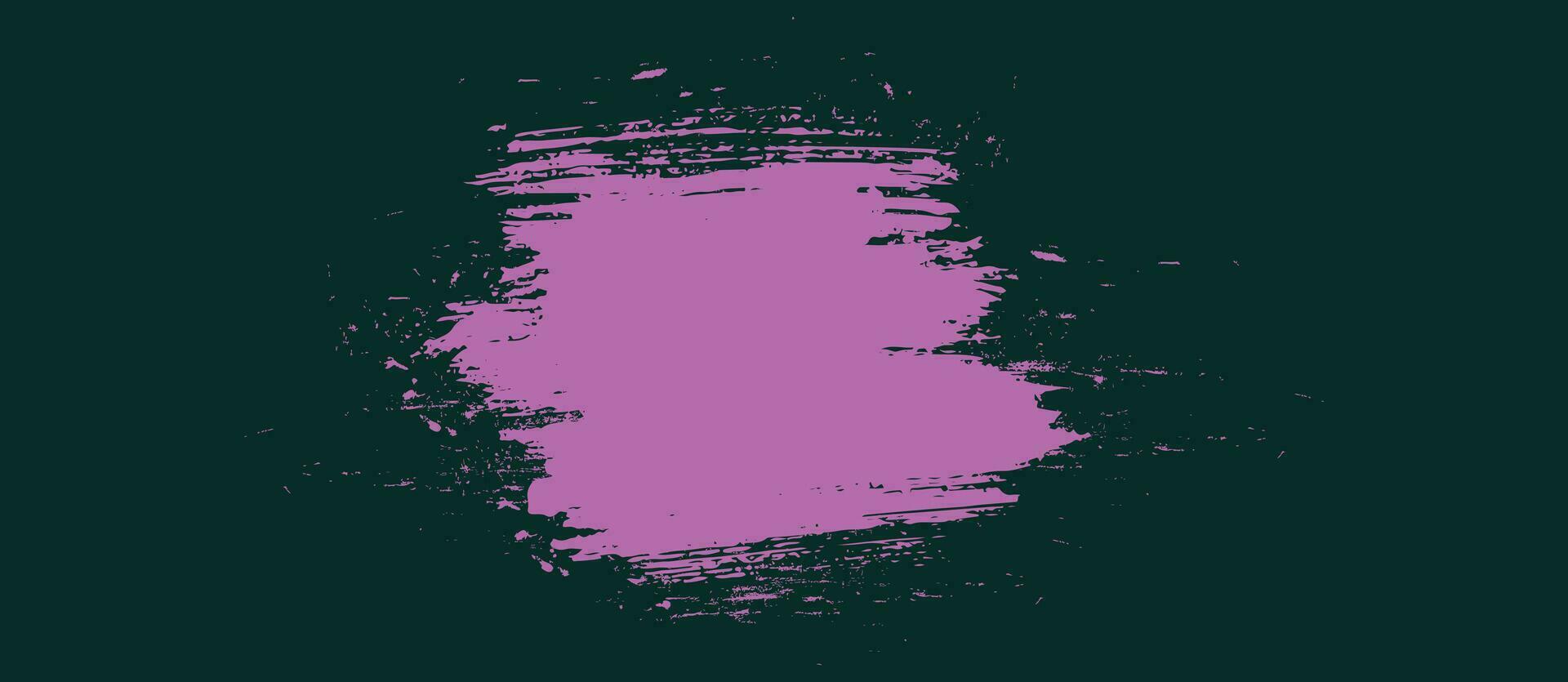 Vector ink brush stroke banner