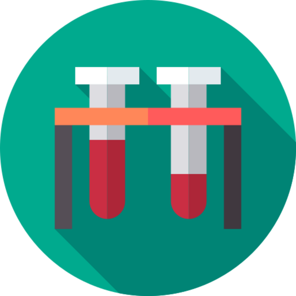 test tubes icon design png