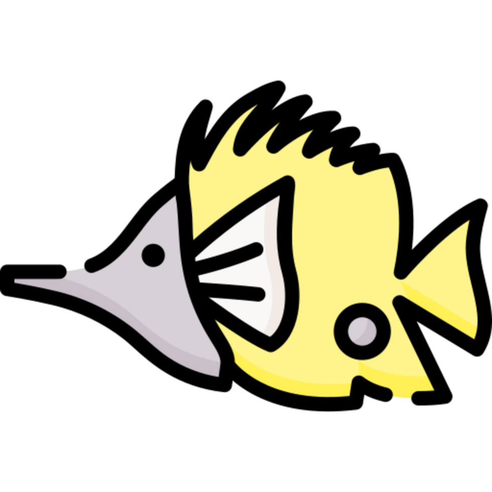 butterflyfish icon design png