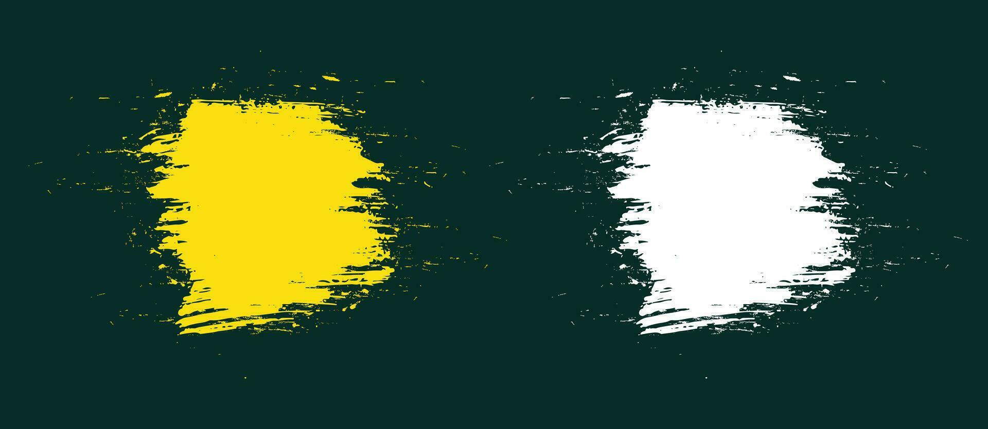 Grunge brush stroke illustration vector