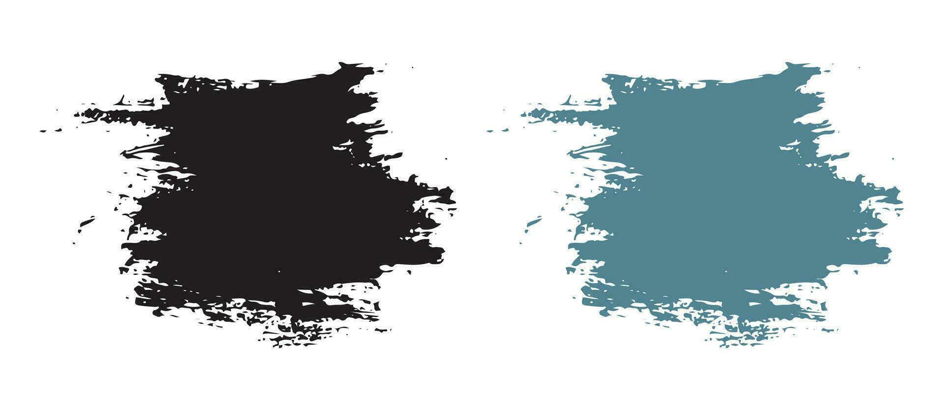 Ink brush stroke vector