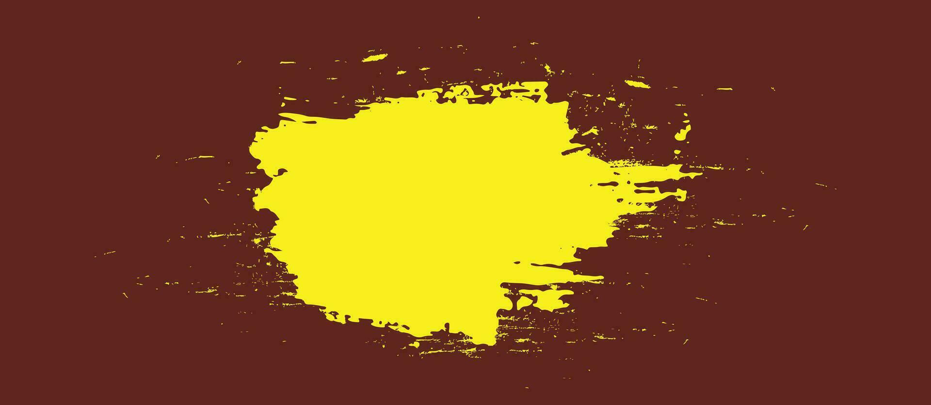 Ink grunge brush vector