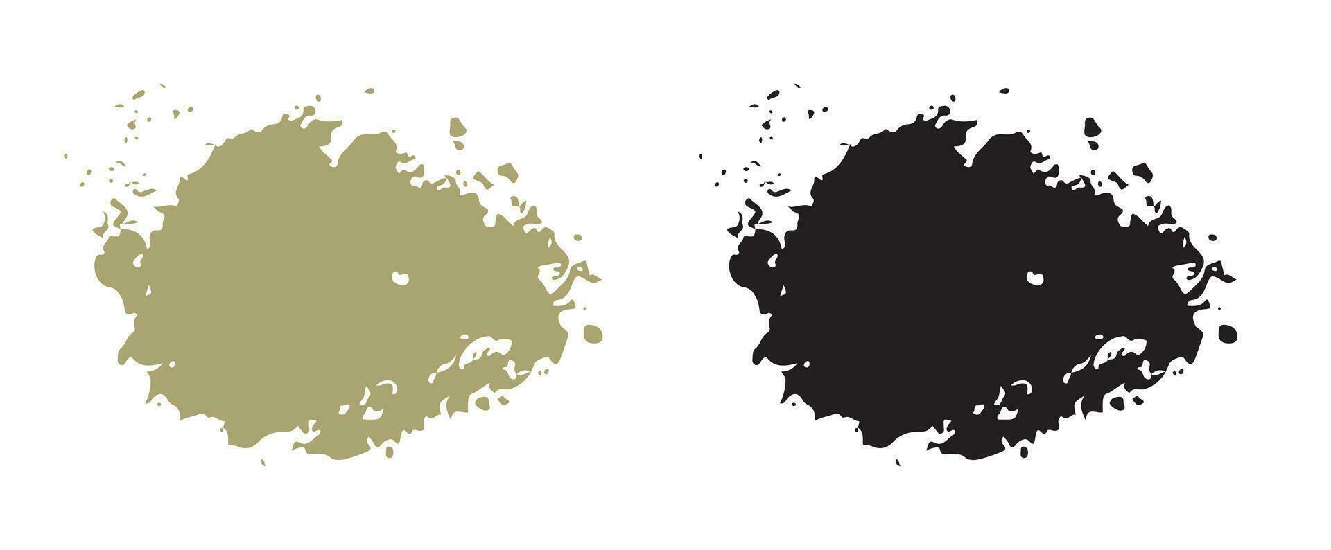 Splash hand painted vector background