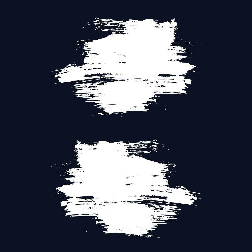 Abstract grunge paint grunge banner set vector