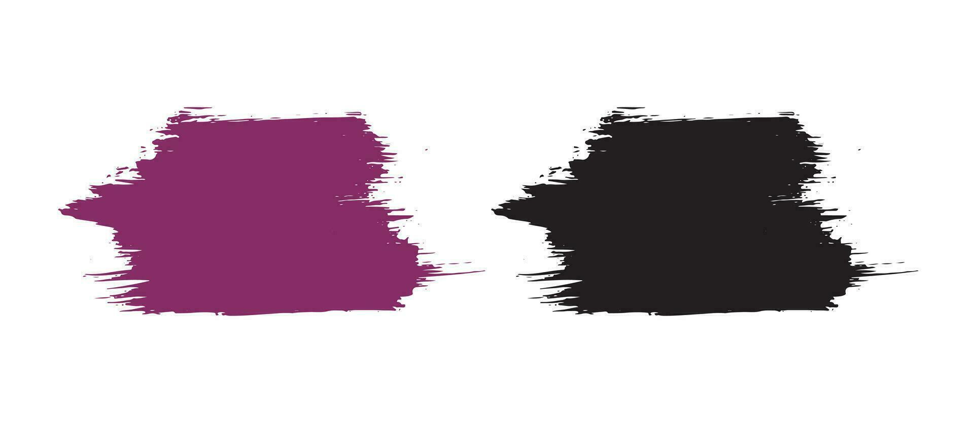 Grunge abstract brush stroke texture background vector