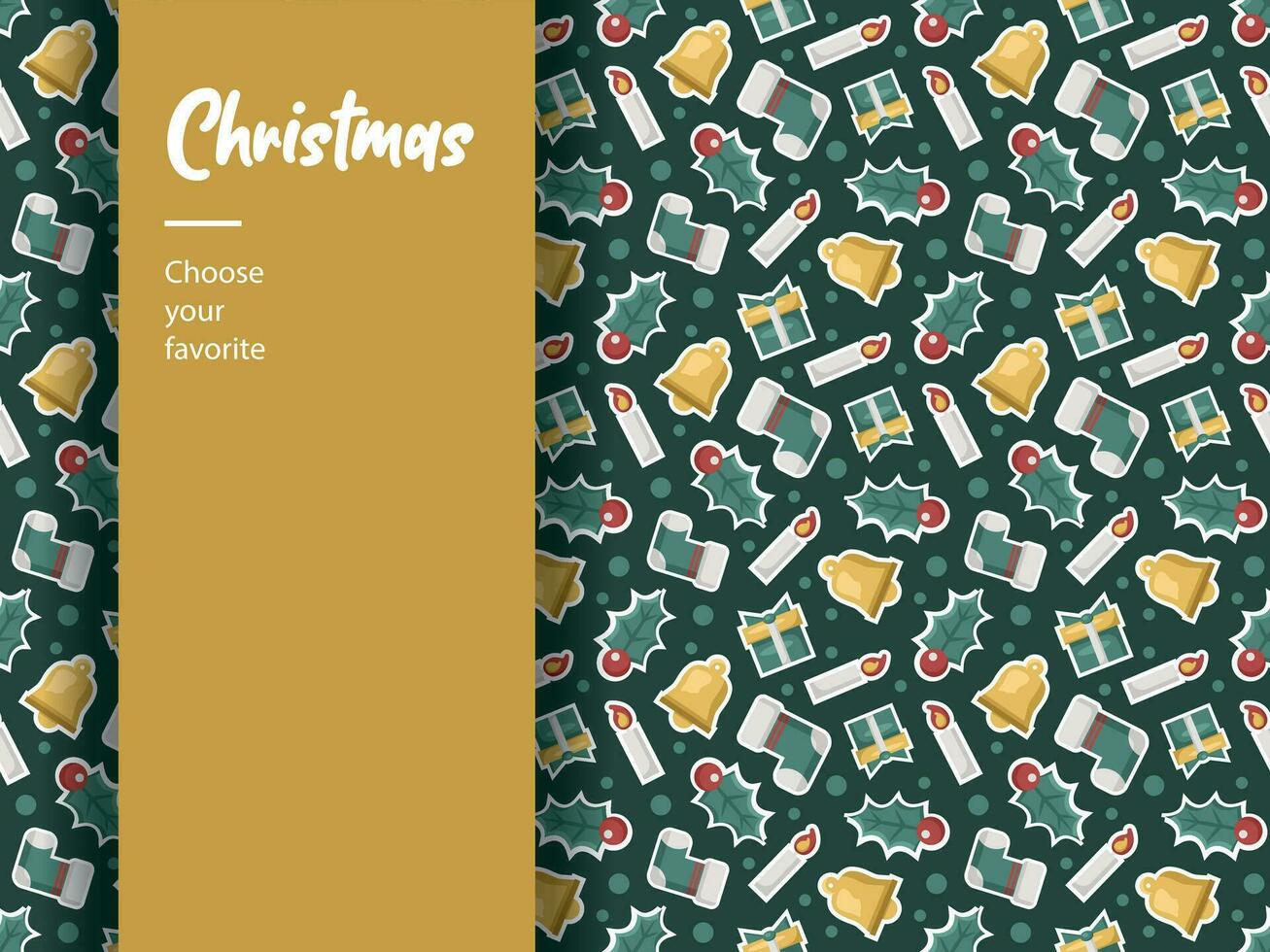 merry christmas 2024 new year cartoon icon element background pattern