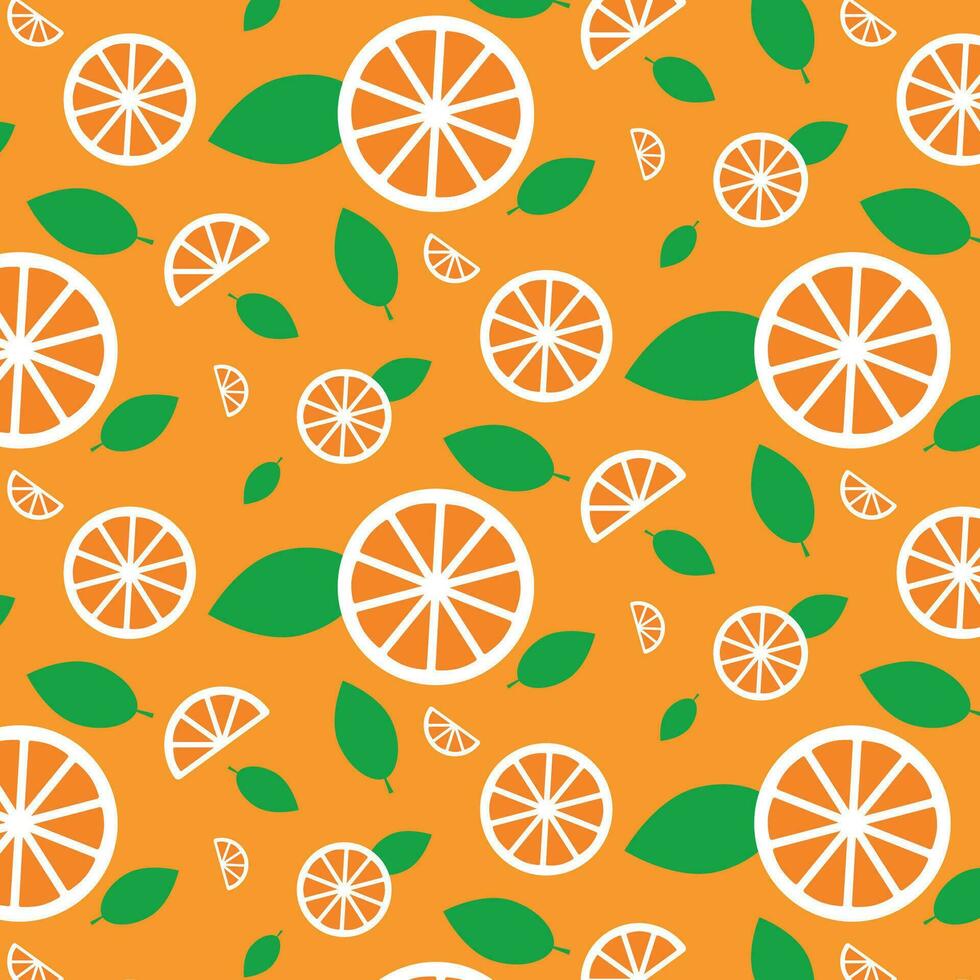food fruit orange citrus leaves background pattern seamless wallpaper wall paper fabric clothing cloth art print abstraction  vector illustration texture decor abstraction vegan package top trend art