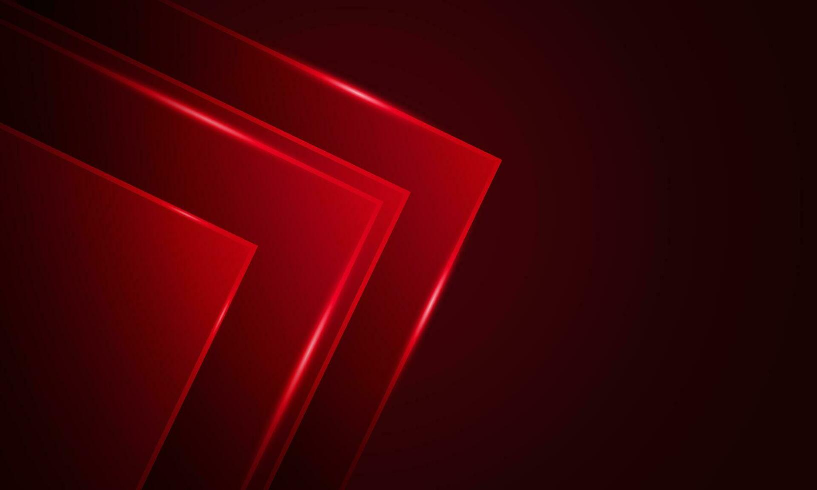 Red modern background abstract design vector