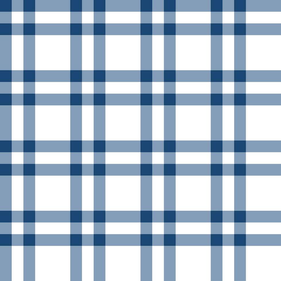 Navy blue plaid pattern. plaid pattern background. plaid background. Seamless pattern. for backdrop, decoration, gift wrapping, gingham tablecloth, blanket, tartan. vector