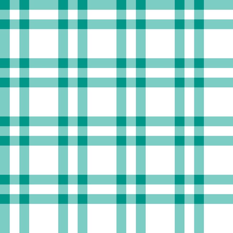 Green plaid pattern. plaid pattern background. plaid background. Seamless pattern. for backdrop, decoration, gift wrapping, gingham tablecloth, blanket, tartan. vector