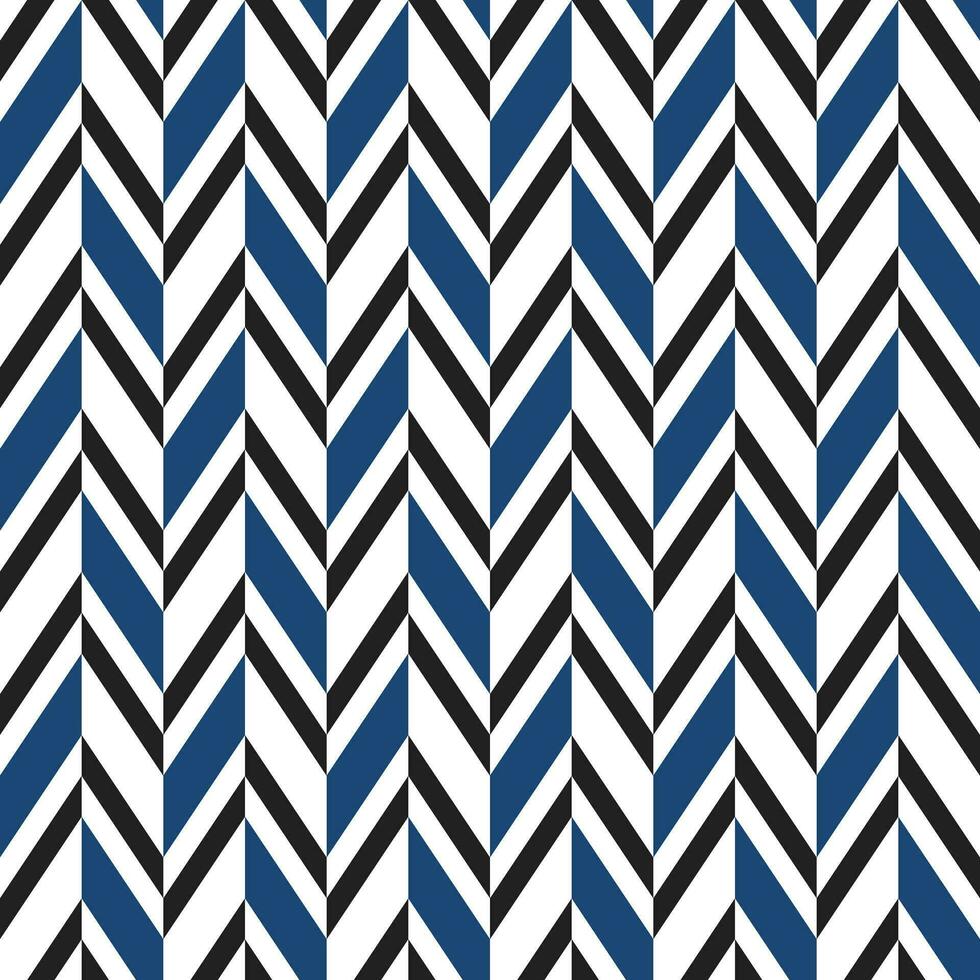 Navy blue and black herringbone pattern. Herringbone vector pattern. Seamless geometric pattern for clothing, wrapping paper, backdrop, background, gift card.