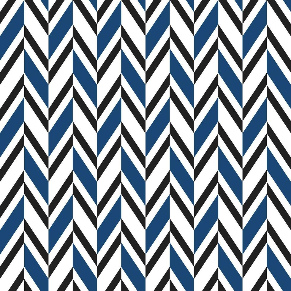 Navy blue and black herringbone pattern. Herringbone vector pattern. Seamless geometric pattern for clothing, wrapping paper, backdrop, background, gift card.