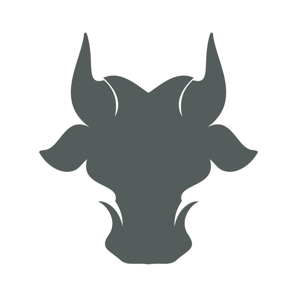 Cow Logo Template vector icon