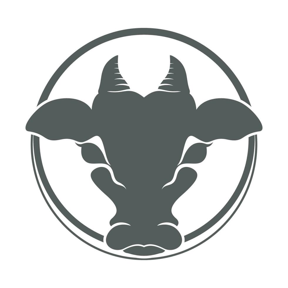 Cow Logo Template vector icon