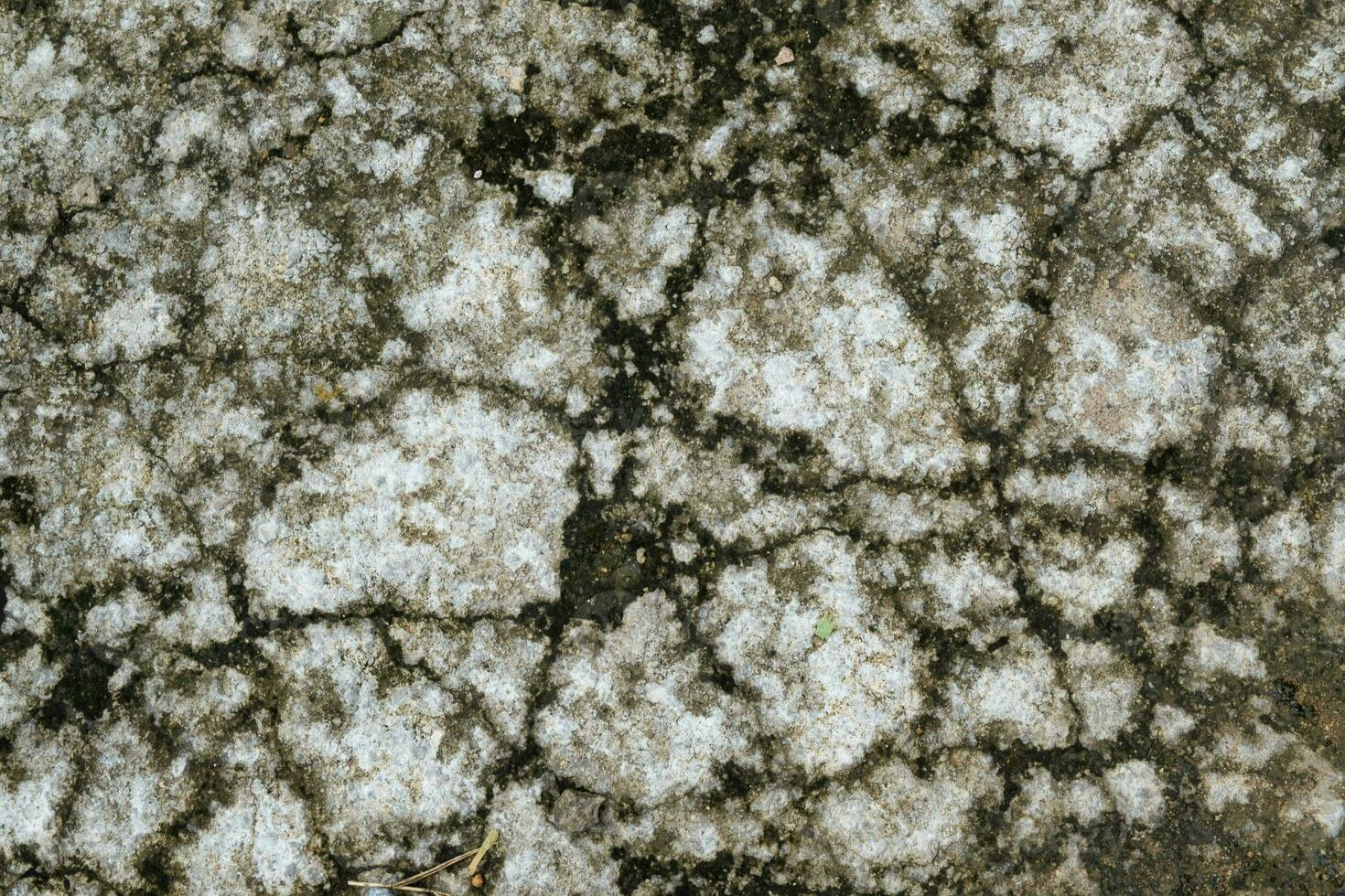 Grunge cement concrete walls or floors with crack. Abstract background of crack concrete wall. Cracked concrete texture closeup background. photo