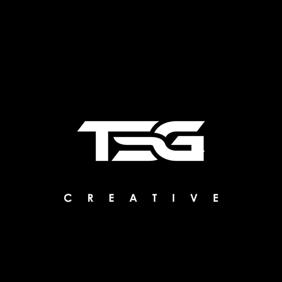 TSG Letter Initial Logo Design Template Vector Illustration