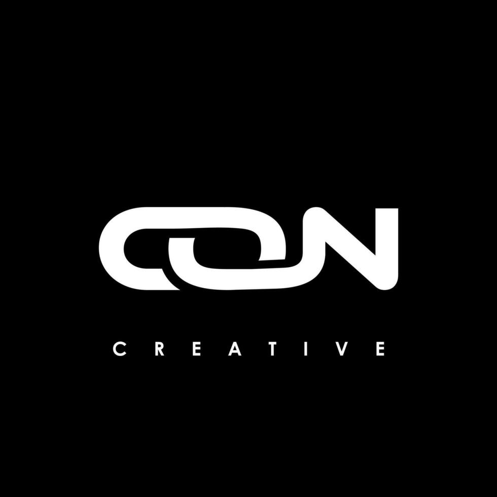 CON  Letter Initial Logo Design Template Vector Illustration