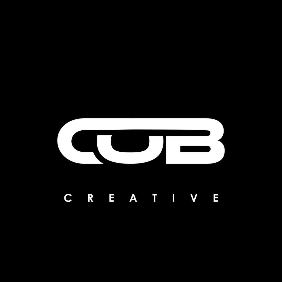 COB  Letter Initial Logo Design Template Vector Illustration