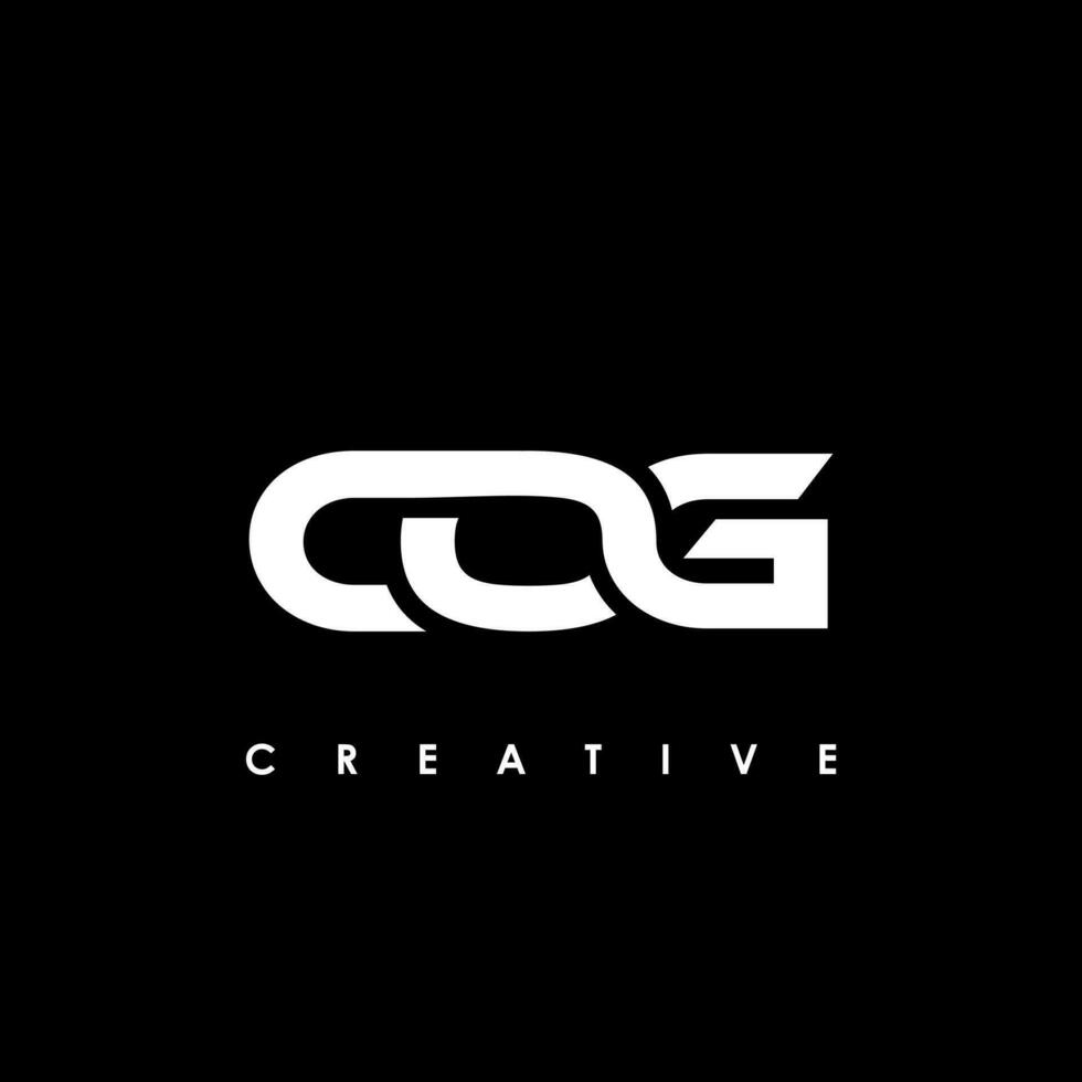 COG  Letter Initial Logo Design Template Vector Illustration