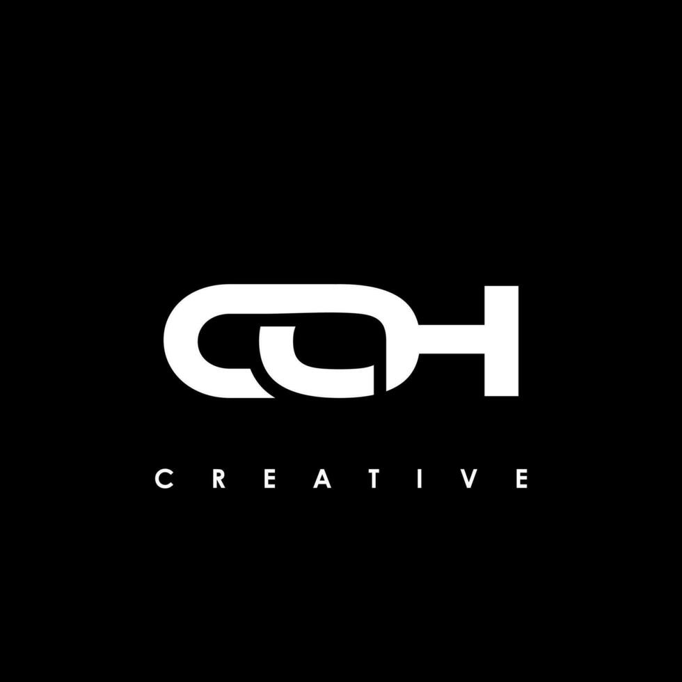COH  Letter Initial Logo Design Template Vector Illustration