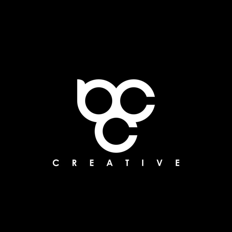 BCC  Letter Initial Logo Design Template Vector Illustration
