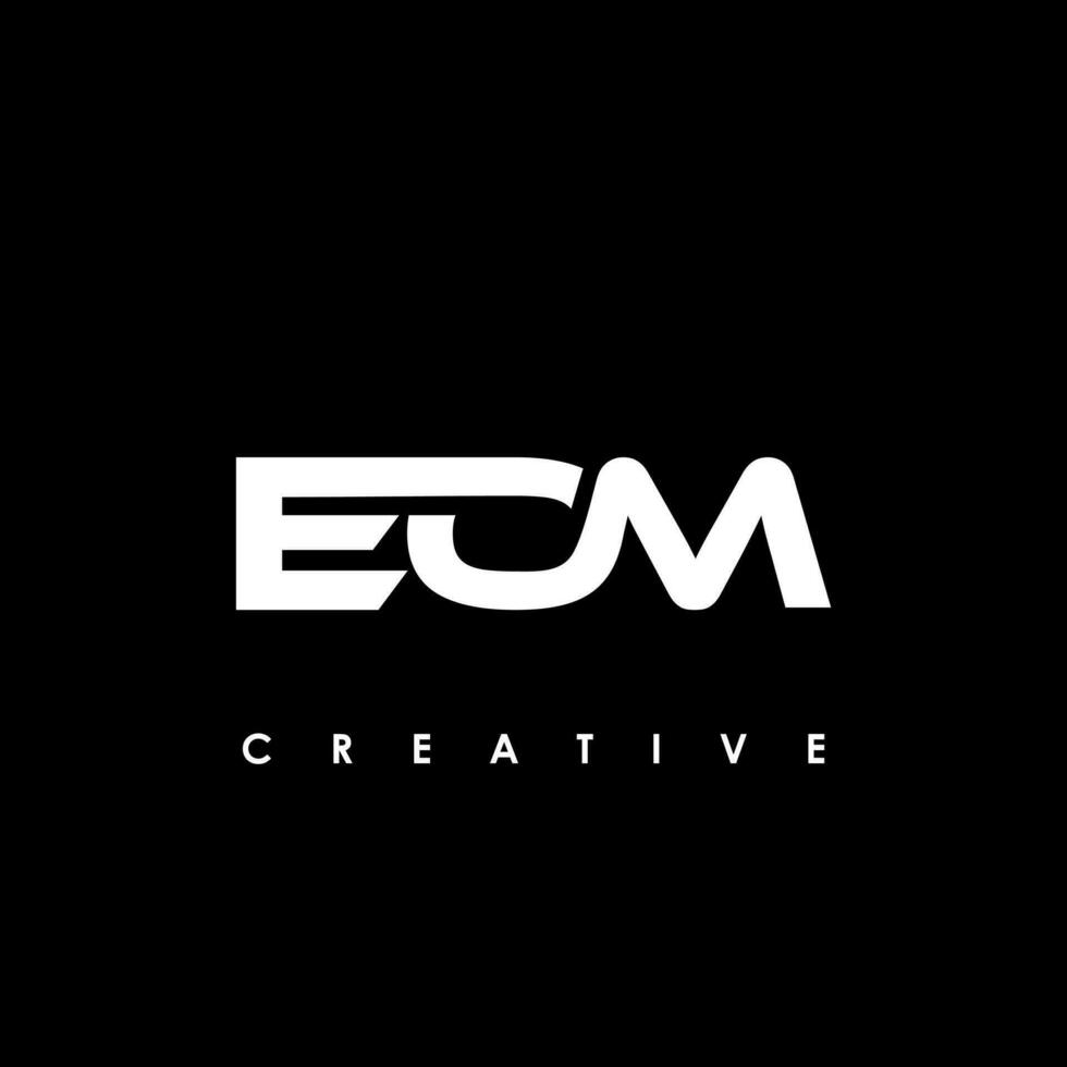 eom letra inicial logo diseño modelo vector ilustración