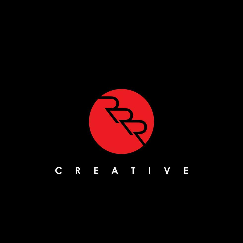 RRR  Letter Initial Logo Design Template Vector Illustration