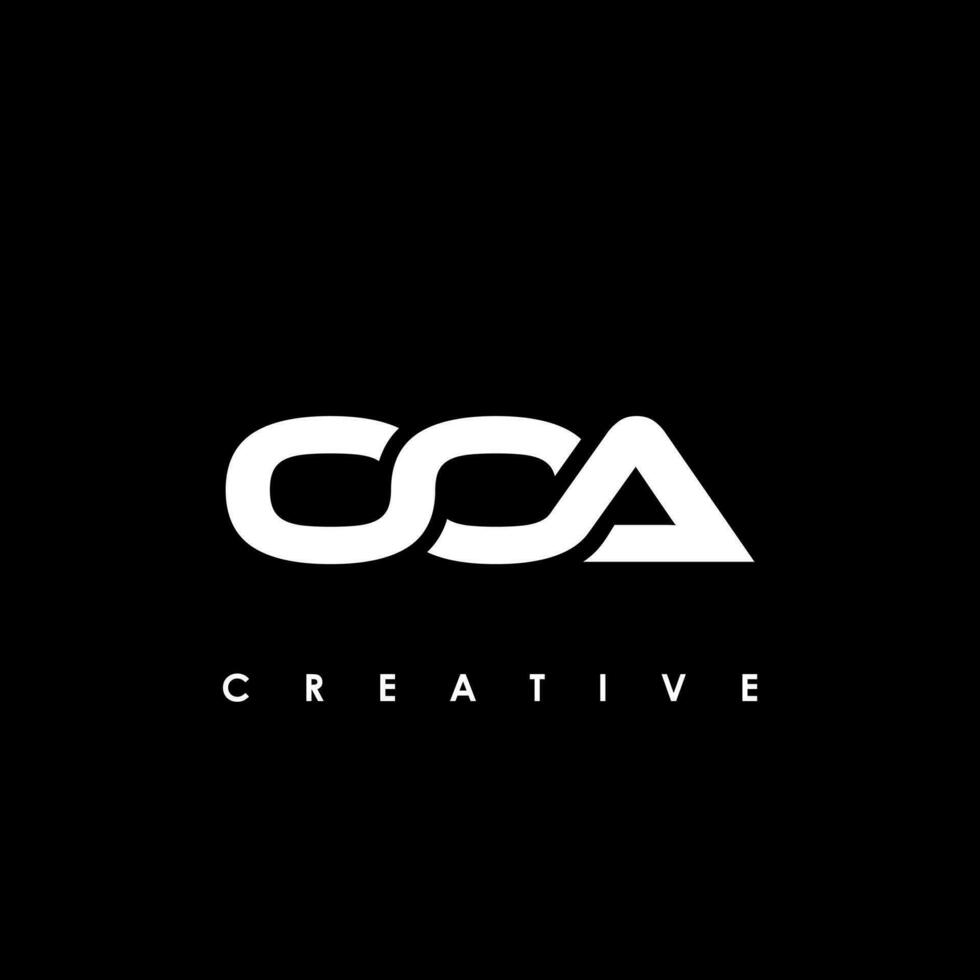 OOA  Letter Initial Logo Design Template Vector Illustration