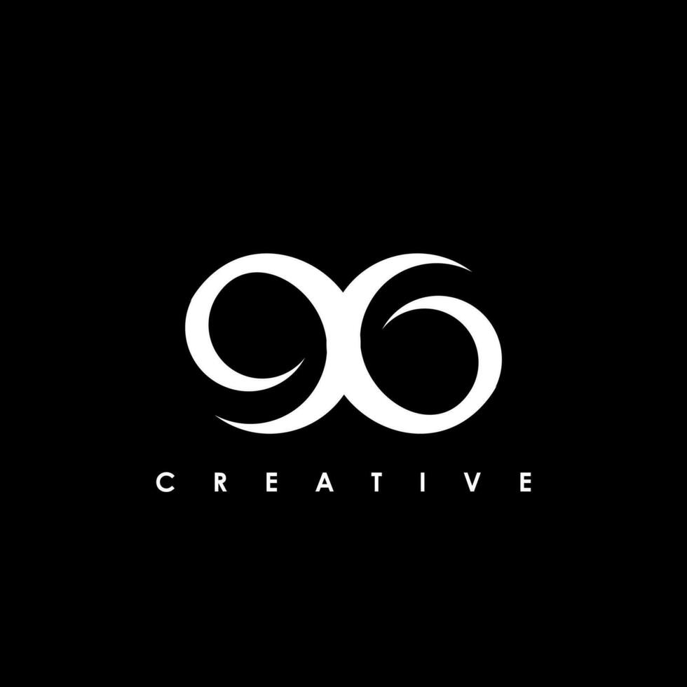 96  Letter Initial Logo Design Template Vector Illustration