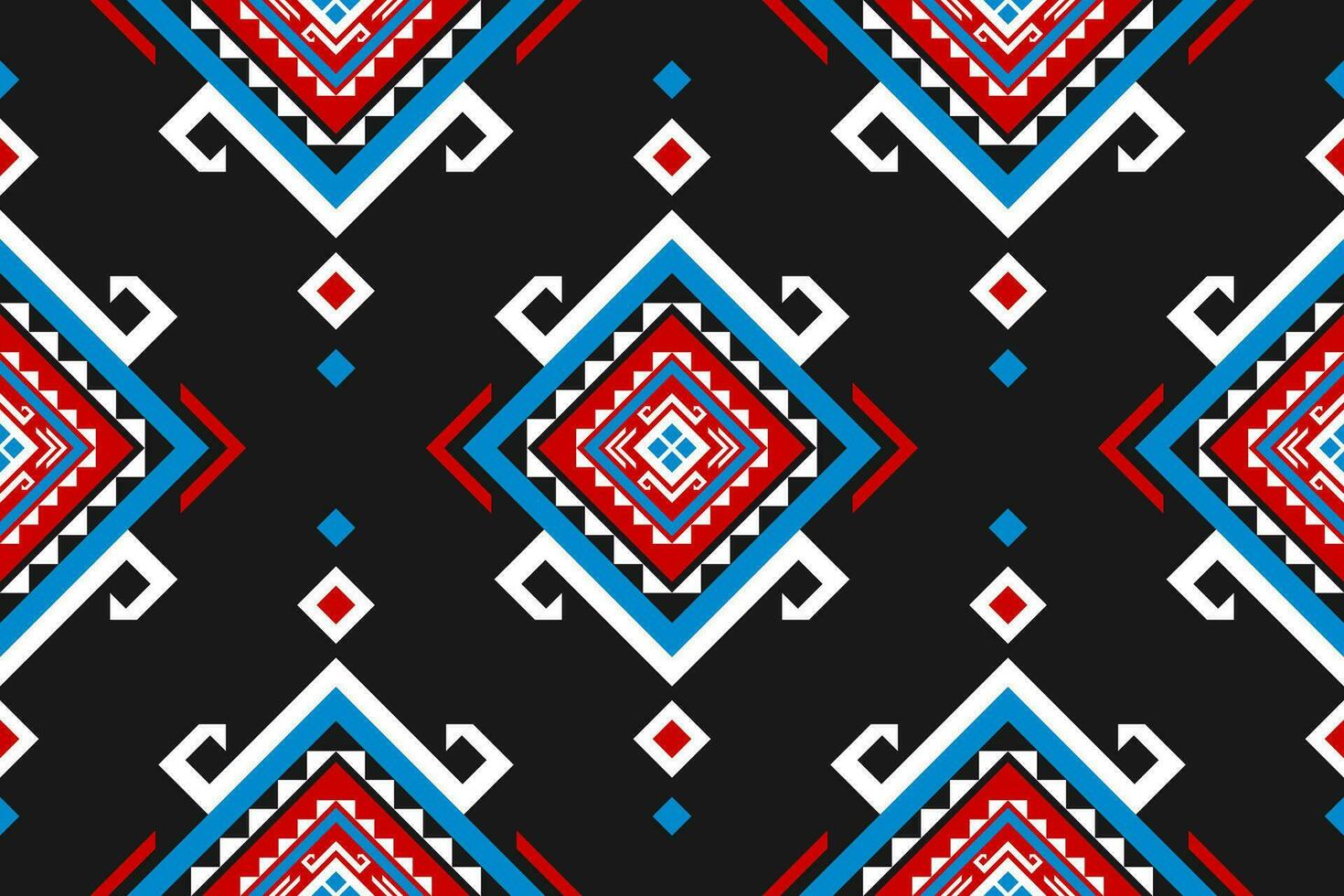 geométrico étnico sin costura modelo tradicional. americano, mexicano estilo. azteca tribal ornamento impresión. vector