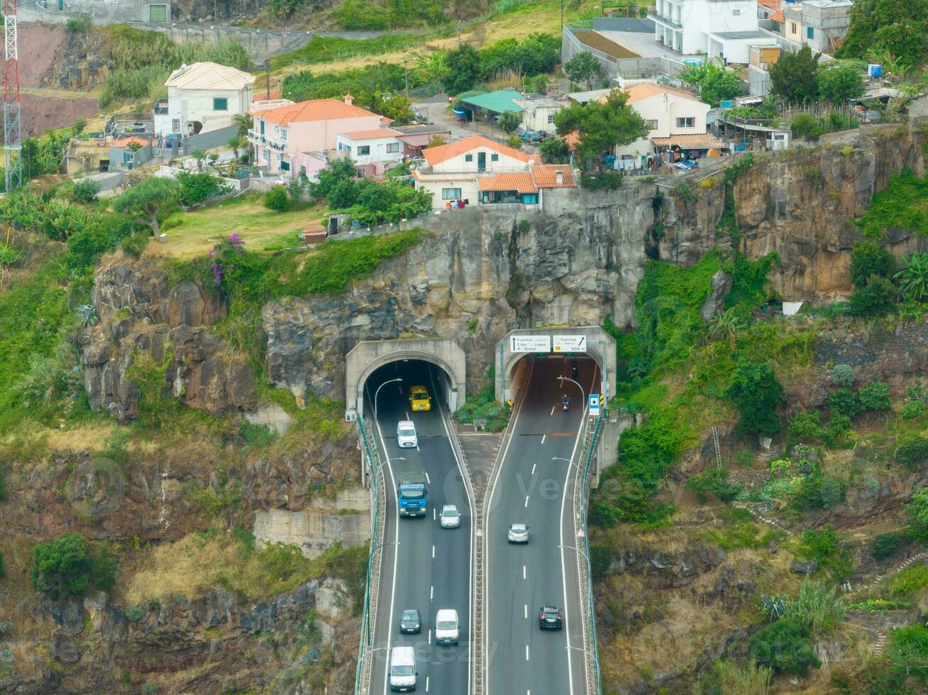 aéreo ver - funchal, Portugal foto