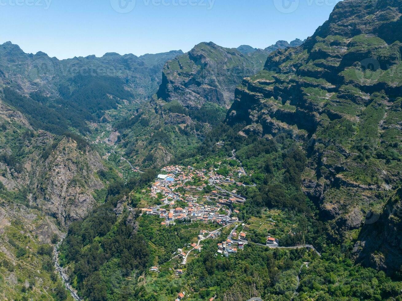 curras das freiras - Madeira, Portugal foto