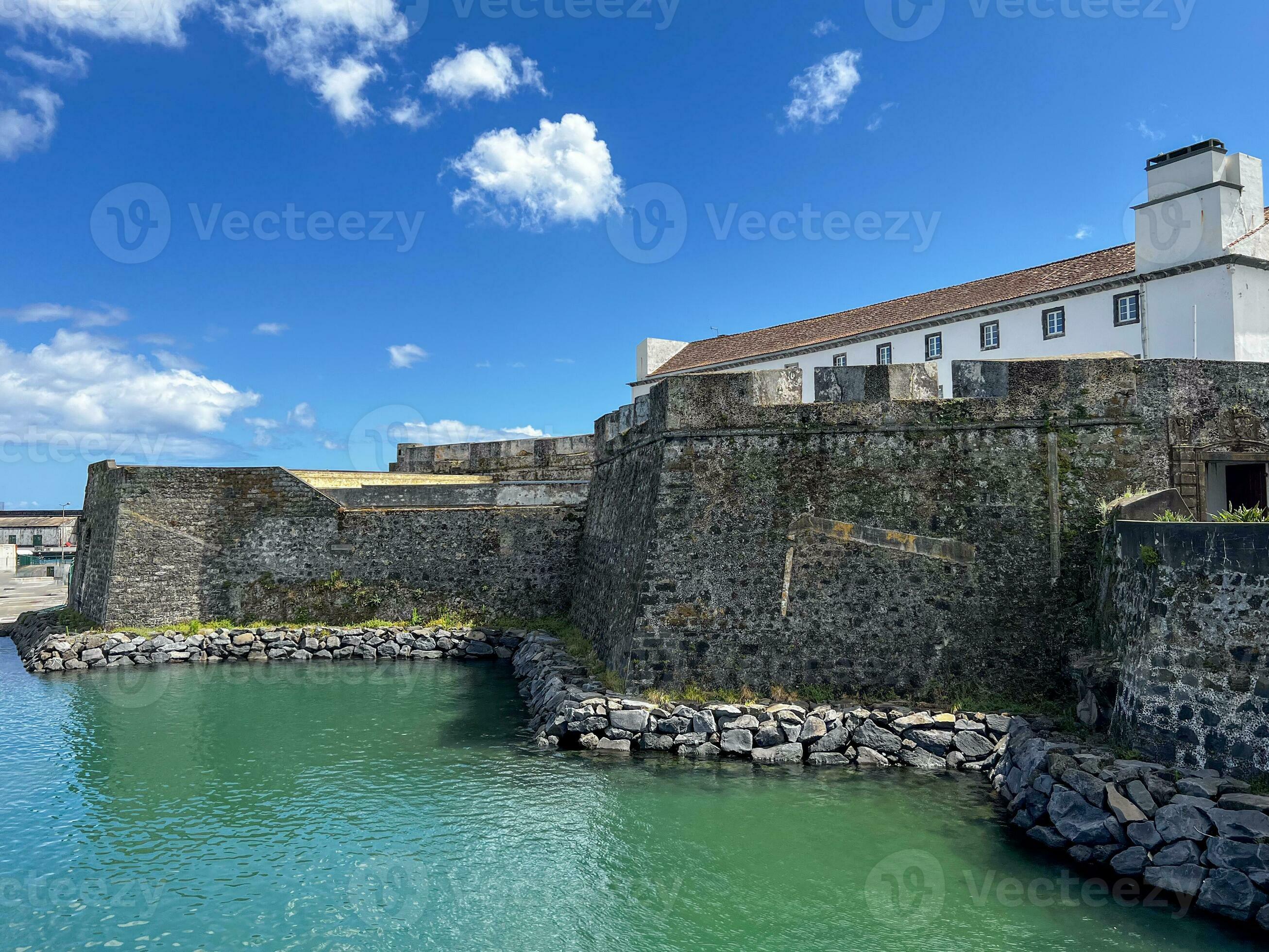 Forte de Sao Bras - Ponta Delgada, Portugal 32509847 Stock Photo