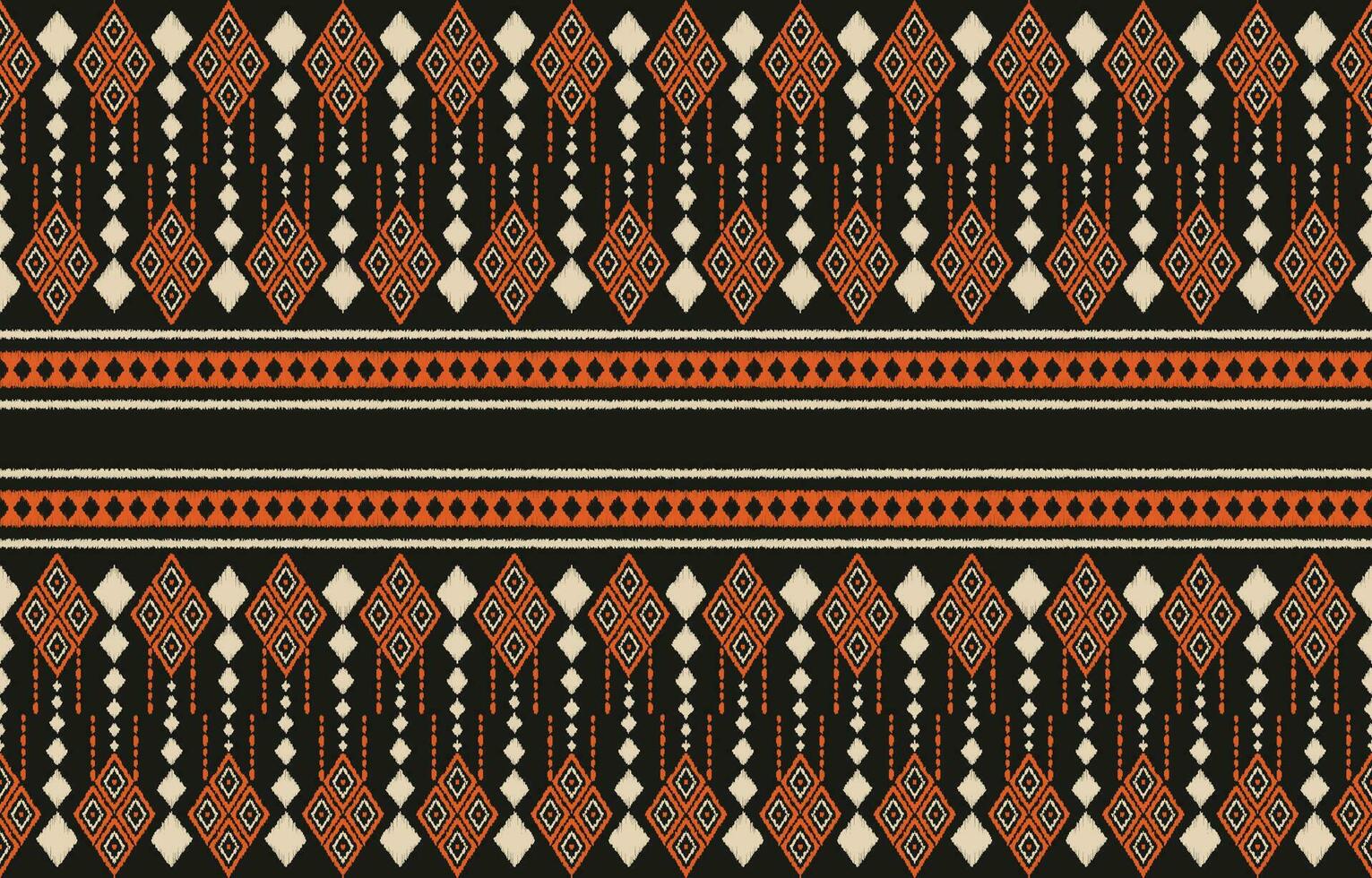 Ethnic abstract ikat art. Aztec ornament print. geometric ethnic pattern seamless  color oriental.  Design for background ,curtain, carpet, wallpaper, clothing, wrapping, Batik, vector illustration.