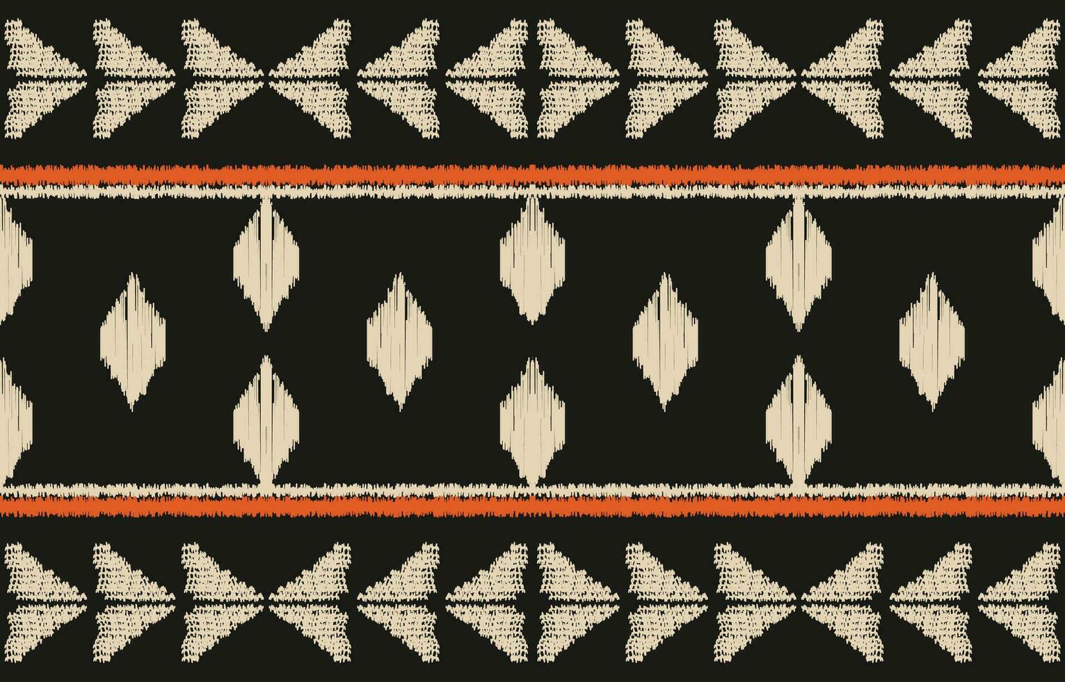 Ethnic abstract ikat art. Aztec ornament print. geometric ethnic pattern seamless  color oriental.  Design for background ,curtain, carpet, wallpaper, clothing, wrapping, Batik, vector illustration.