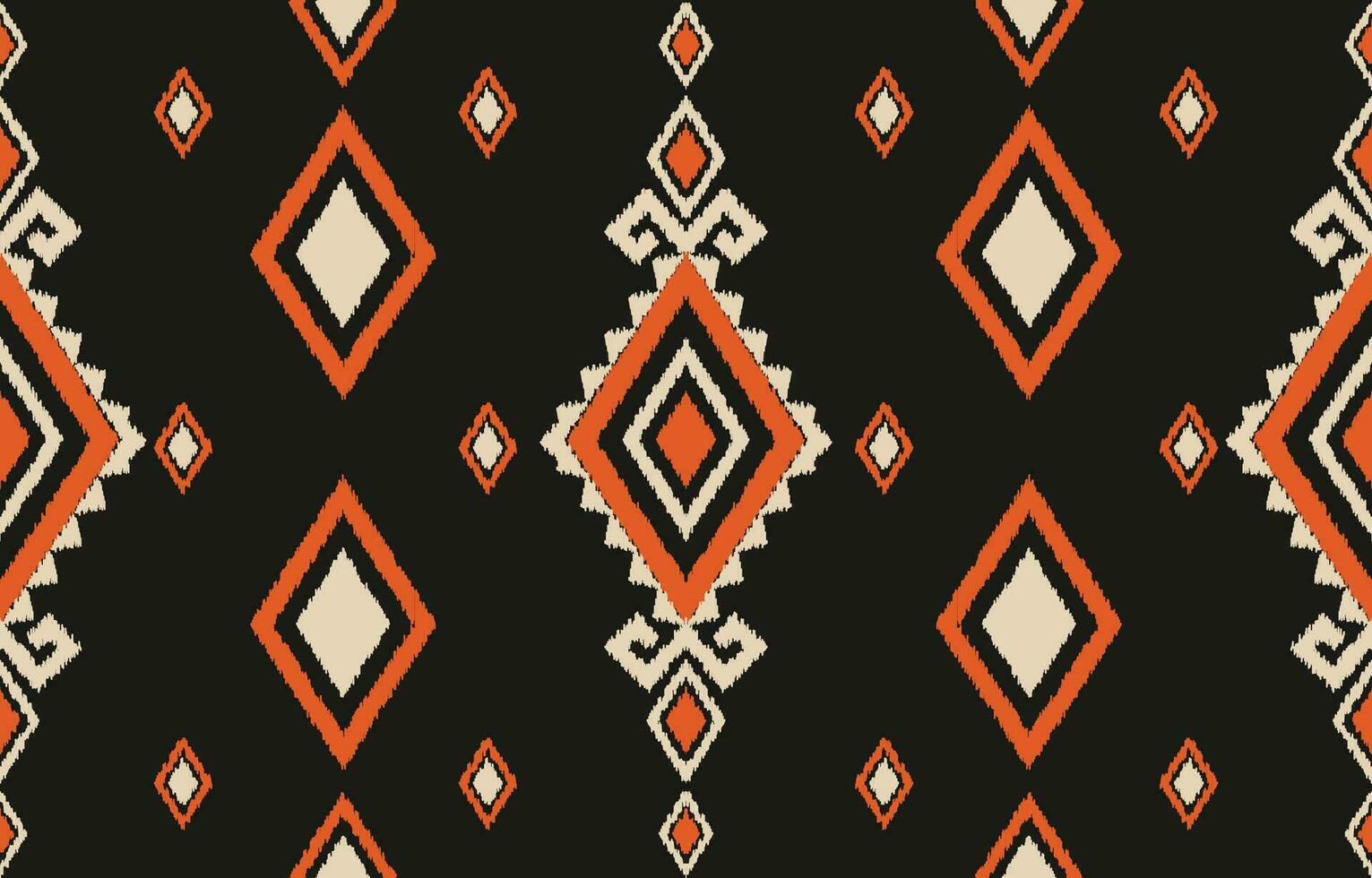 étnico resumen ikat Arte. azteca ornamento impresión. geométrico étnico modelo sin costura color oriental. diseño para antecedentes ,cortina, alfombra, fondo de pantalla, ropa, envase, batik, vector ilustración.