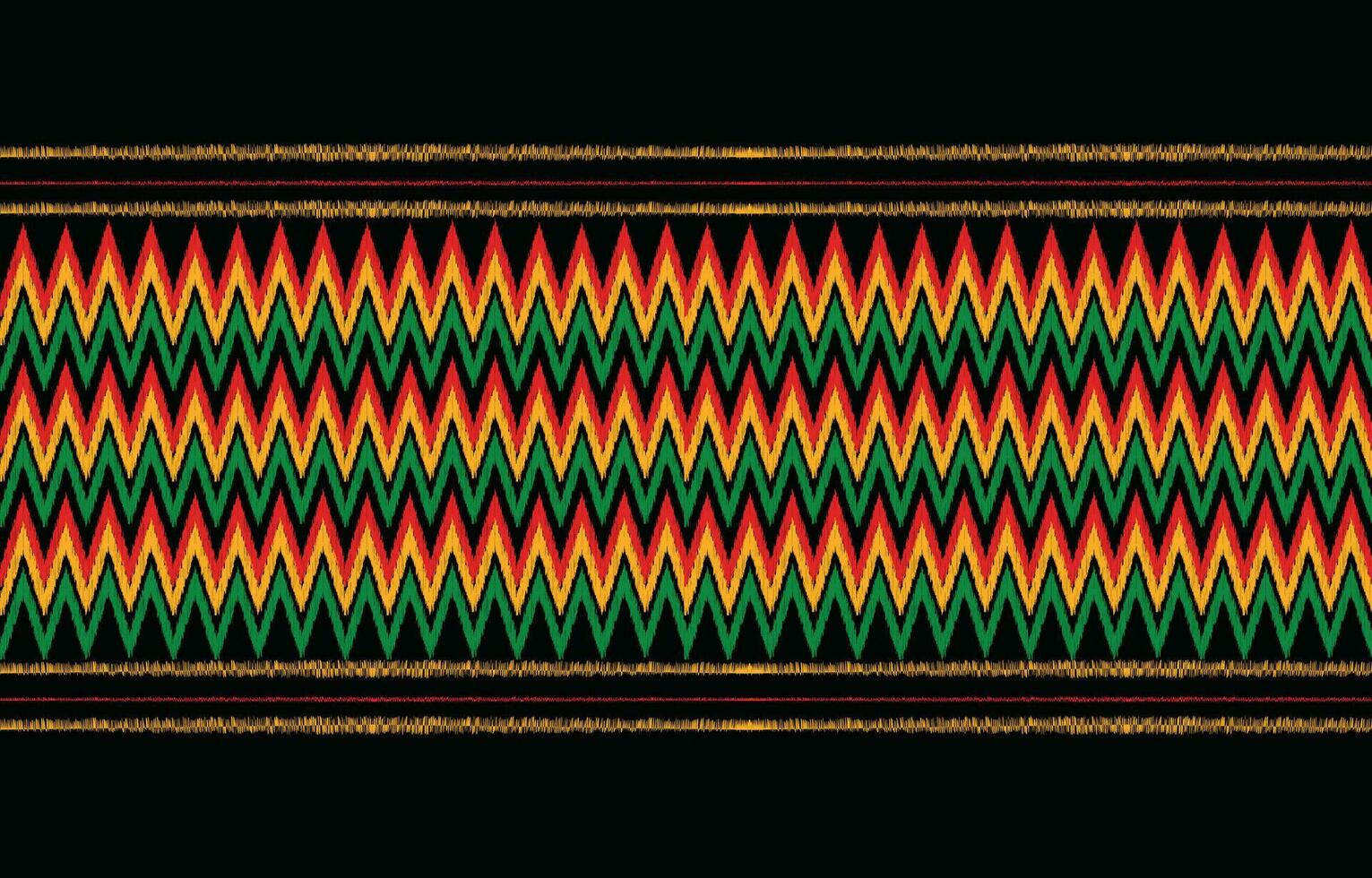 Ethnic abstract ikat art. Aztec ornament print. geometric ethnic pattern seamless  color oriental.  Design for background ,curtain, carpet, wallpaper, clothing, wrapping, Batik, vector illustration.