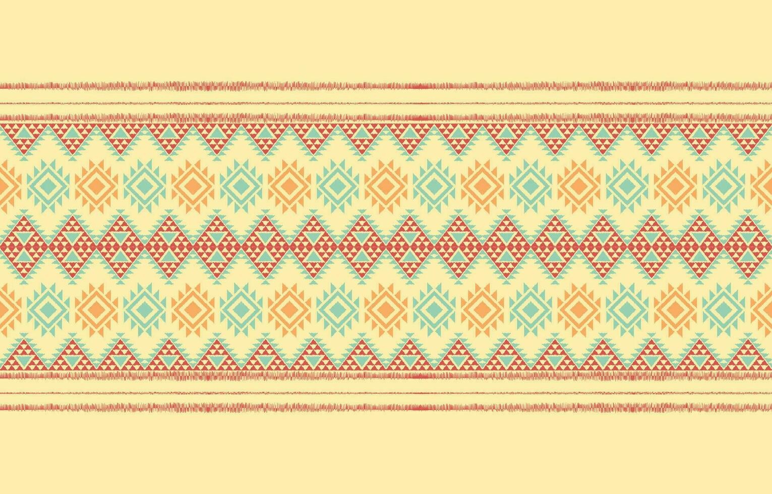 étnico resumen ikat Arte. azteca ornamento impresión. geométrico étnico modelo sin costura color oriental. diseño para antecedentes ,cortina, alfombra, fondo de pantalla, ropa, envase, batik, vector ilustración.