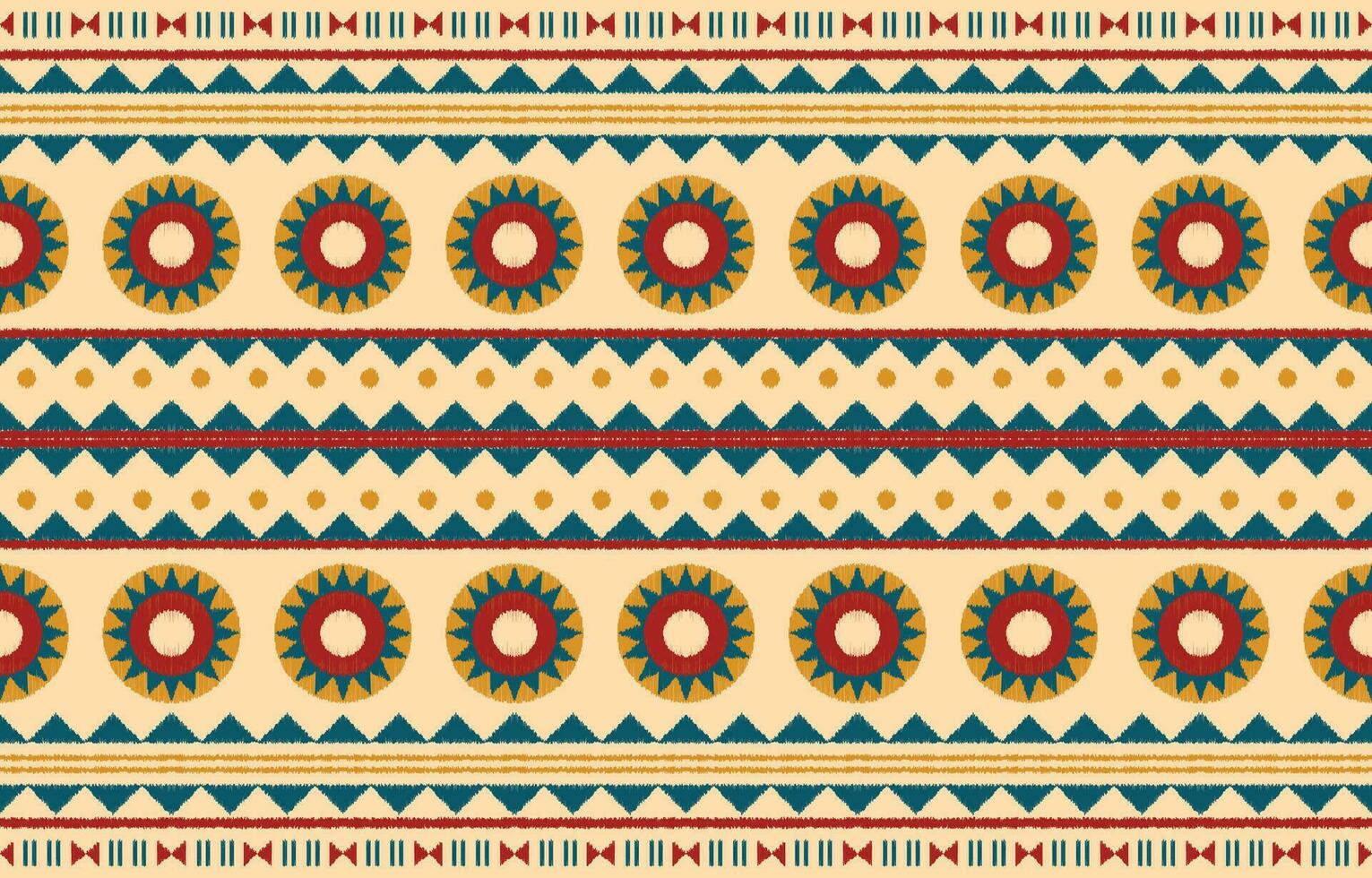 Ethnic abstract ikat art. Aztec ornament print. geometric ethnic pattern seamless  color oriental.  Design for background ,curtain, carpet, wallpaper, clothing, wrapping, Batik, vector illustration.