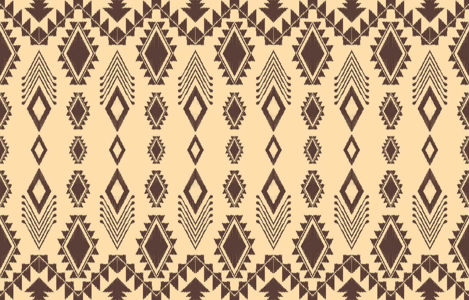 Ethnic abstract ikat art. Aztec ornament print. geometric ethnic pattern seamless  color oriental.  Design for background ,curtain, carpet, wallpaper, clothing, wrapping, Batik, vector illustration.
