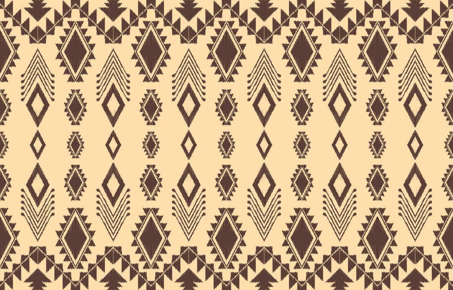 Ethnic abstract ikat art. Aztec ornament print. geometric ethnic pattern seamless  color oriental.  Design for background ,curtain, carpet, wallpaper, clothing, wrapping, Batik, vector illustration.