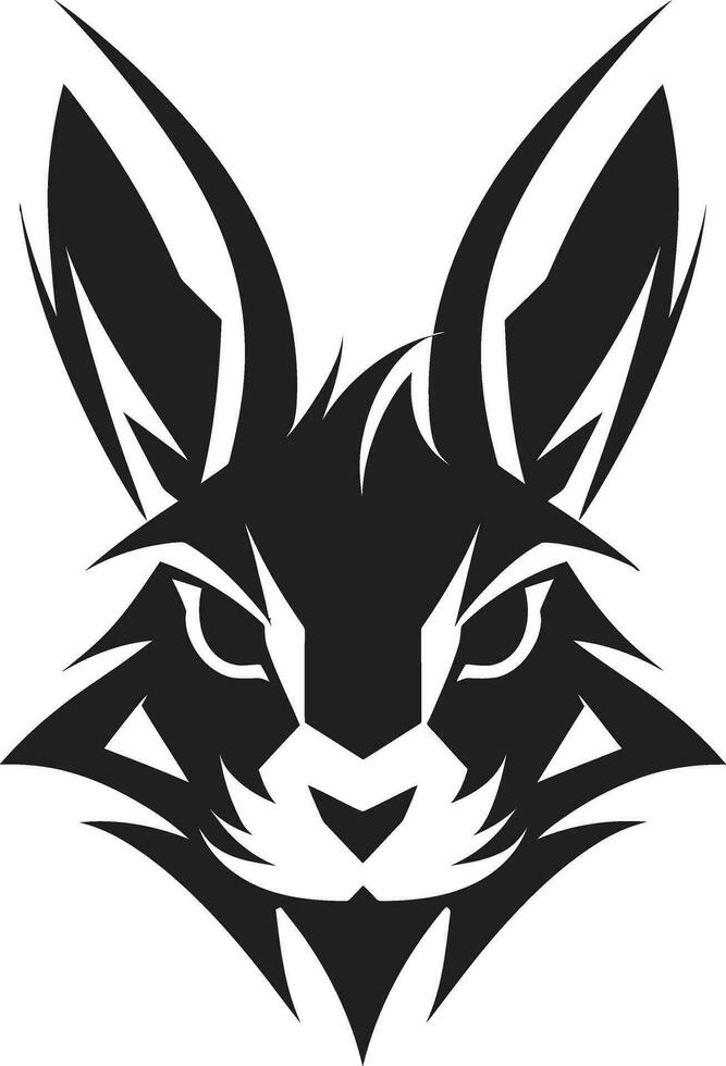 Minimalistic Rabbit Mark of Excellence Stylish Rabbit Vector Symbol