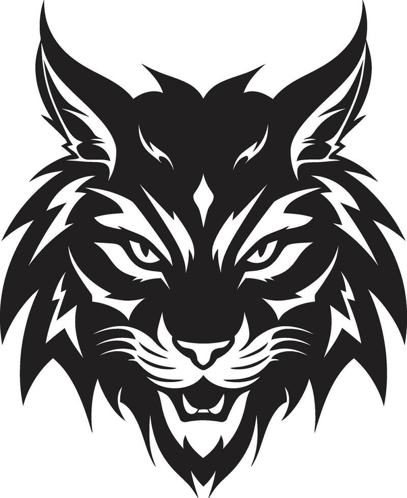 Bobcat Vector A Feral Cat with a Wild Heart Bobcat Vector Design A Wild Predator Animal in Vector Design Format