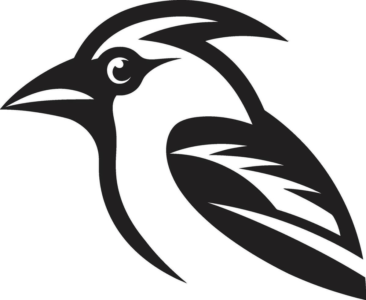 Black Finch A Vector Logo Design for a Brand Thats Soaring Above the Rest Black Finch A Vector Logo Design for a Business Thats Always on the Go