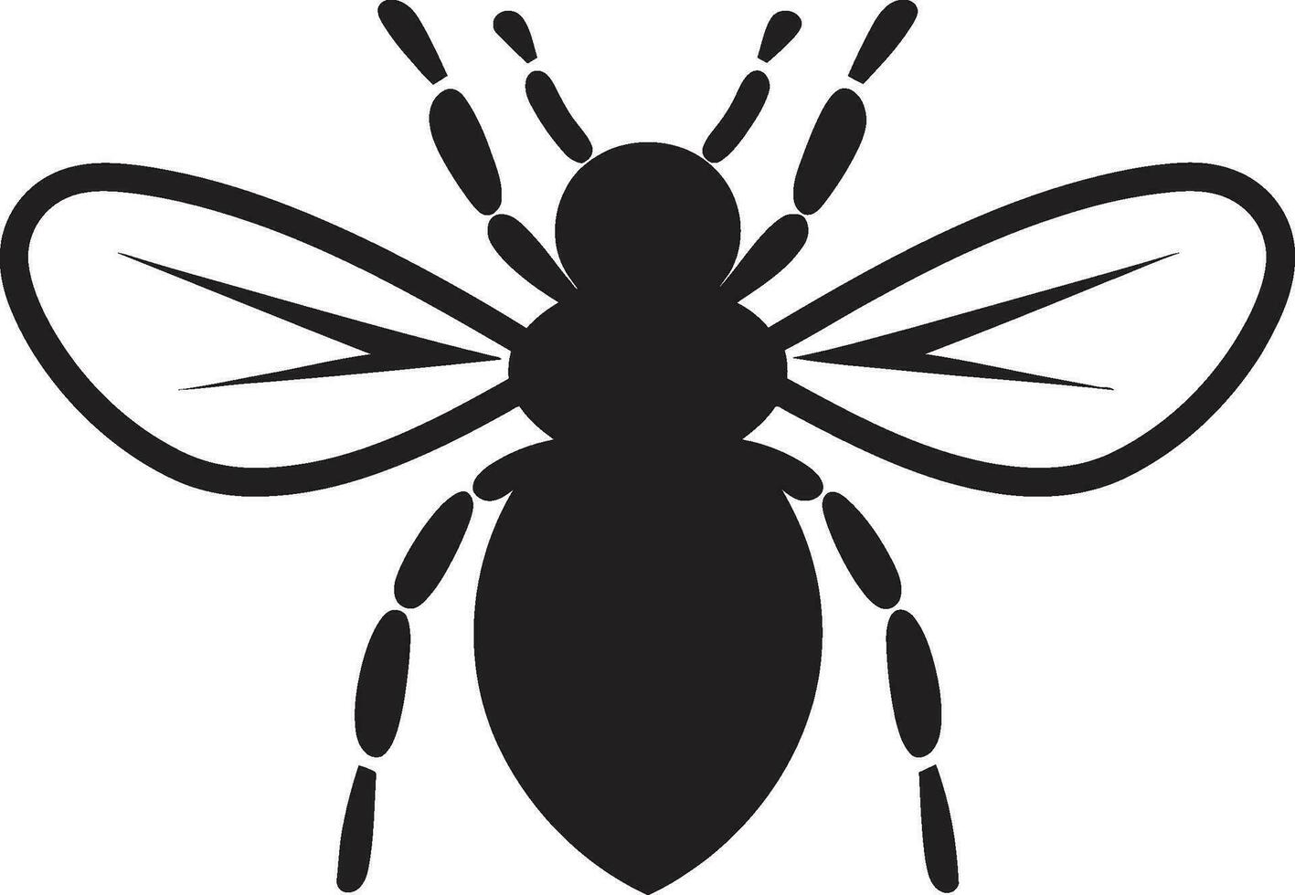 real miel abeja perfil Colmena soberano logo vector